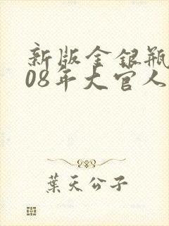 新版金银瓶2008年大官人