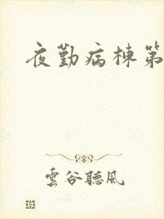 夜勤病栋第二部封面