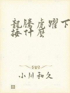 龙腾虎跃下一句接什么封面