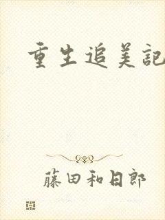 重生追美记2封面