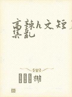 高辣h文短篇合集乱封面