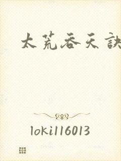 太荒吞天诀小说