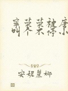 宁荣荣被唐三桶叫个不停小说封面