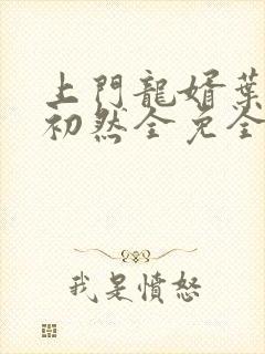 上门龙婿叶辰萧初然全免全集