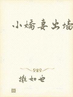 小娇妻出墙记
