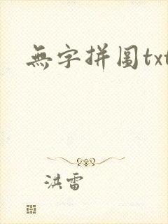 无字拼图txt