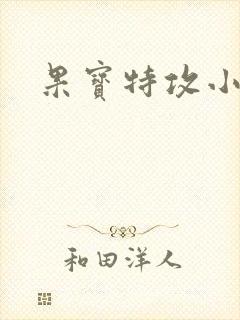 果宝特攻小说封面