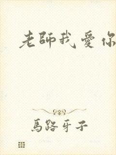 老师我爱你封面