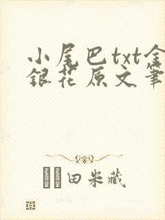 小尾巴txt金银花原文笔趣阁在线阅读