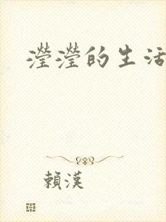 滢滢的生活日记