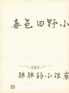 春色田野小说