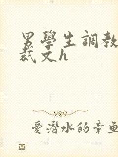 男学生调教男总裁文h