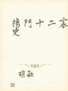 杨门十二寡妇艳史