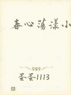 春心荡漾小说