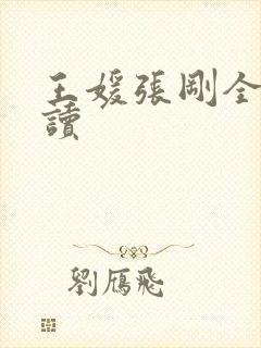 王媛张刚全文阅读封面