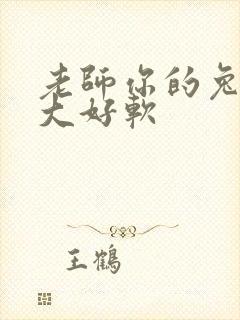 老师你的兔子好大好软