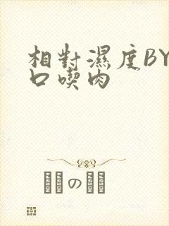 相对湿度BY大口吃肉封面