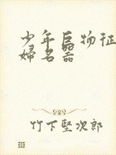 少年巨物征服美妇名器