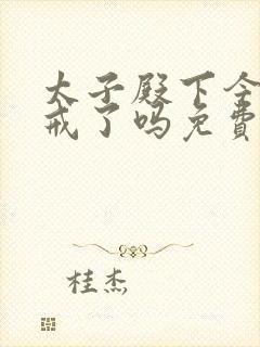 太子殿下今天破戒了吗免费阅读封面