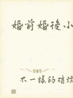 婚前婚后小说