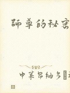 师尊的秘密