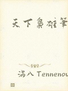 天下枭雄笔趣阁封面