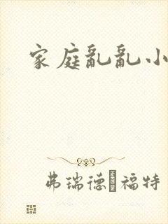 家庭乱乱小说