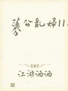荡公乱妇11部分