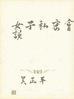 女子私密会所小说封面