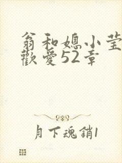 翁和媳小莹浴室欢爱52章封面