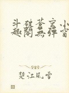 斗破苍穹小说笔趣阁无弹窗