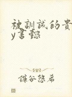 被训诫的贵妃by书懿