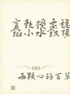 言教授要稳住肉馅小水饺视频