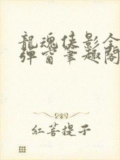 龙魂侠影全文无弹窗笔趣阁