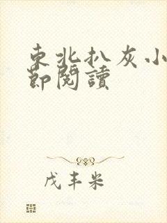 东北扒灰小说分节阅读