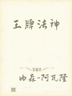 王牌法神封面