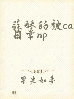 苏酥的被cao日常np