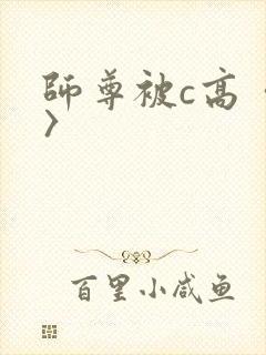 师尊被c高〈h〉封面