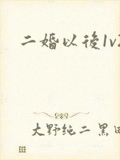 二婚以后1v2