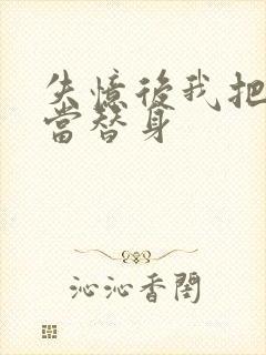 失忆后我把渣攻当替身