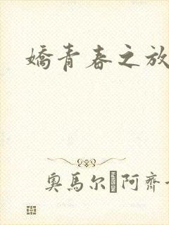 娇青春之放纵封面