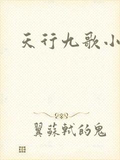 天行九歌小说