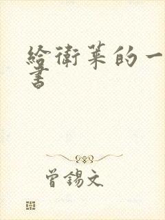 给卫莱的一封情书