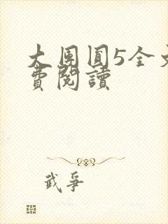 大团圆5全文免费阅读