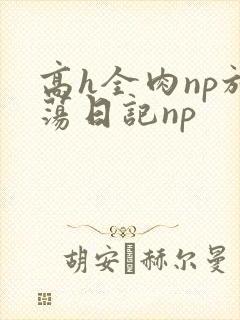 高h全肉np放荡日记np