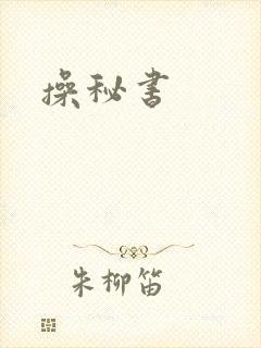 操秘书
