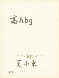 高hbg封面