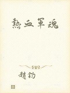 热血军魂封面