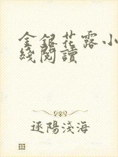 金银花露小说在线阅读