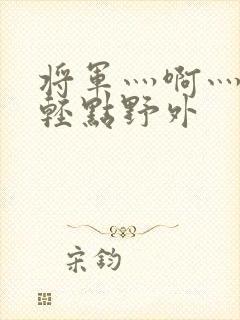 将军灬啊灬啊灬轻点野外封面